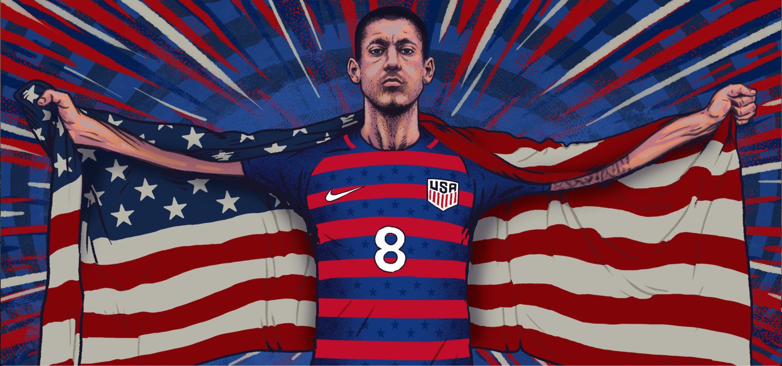 usa men's gold cup jersey