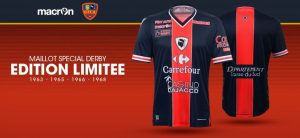 Macron - Gazelec Ajaccio FC jersey