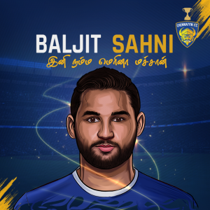 Chennaiyin FC - Baljit Singh Sahni