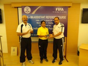 India Referee Uvena Fernandes 2