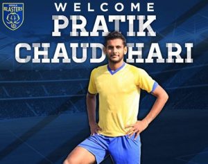 Kerala Blasters - Pratik Chaudhari