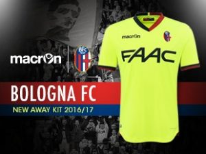 macron - Bologna FC 2016 away kit