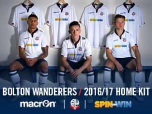 macron - Bolton Wanderer 2016 home kit