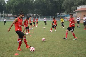 DSK Shivajians FC practice