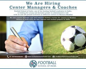 Football School of India hiring