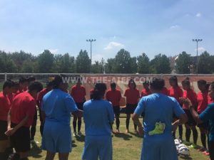 India Under-16 Girls training