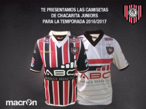 macron - Chacarita Juniors 2016 kits