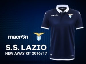 macron - Lazio Roma 2016 away kit