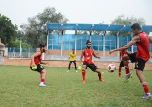 DSK Shivajians FC practice