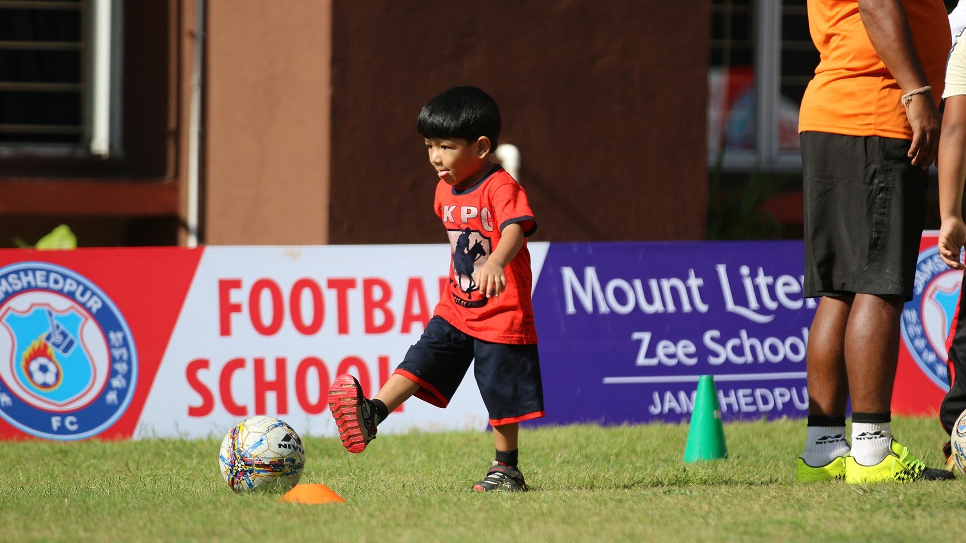 Jamshedpur FC launches its first Football School at Mt. Litera Zee School!