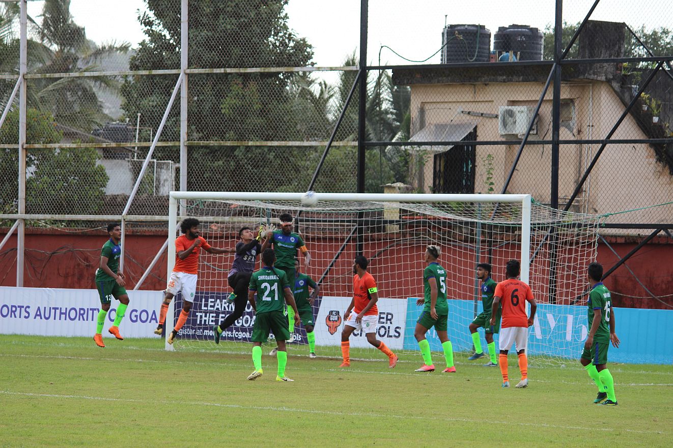 Sporting Clube de Goa blank Sesa Football Academy at AWES Cup!