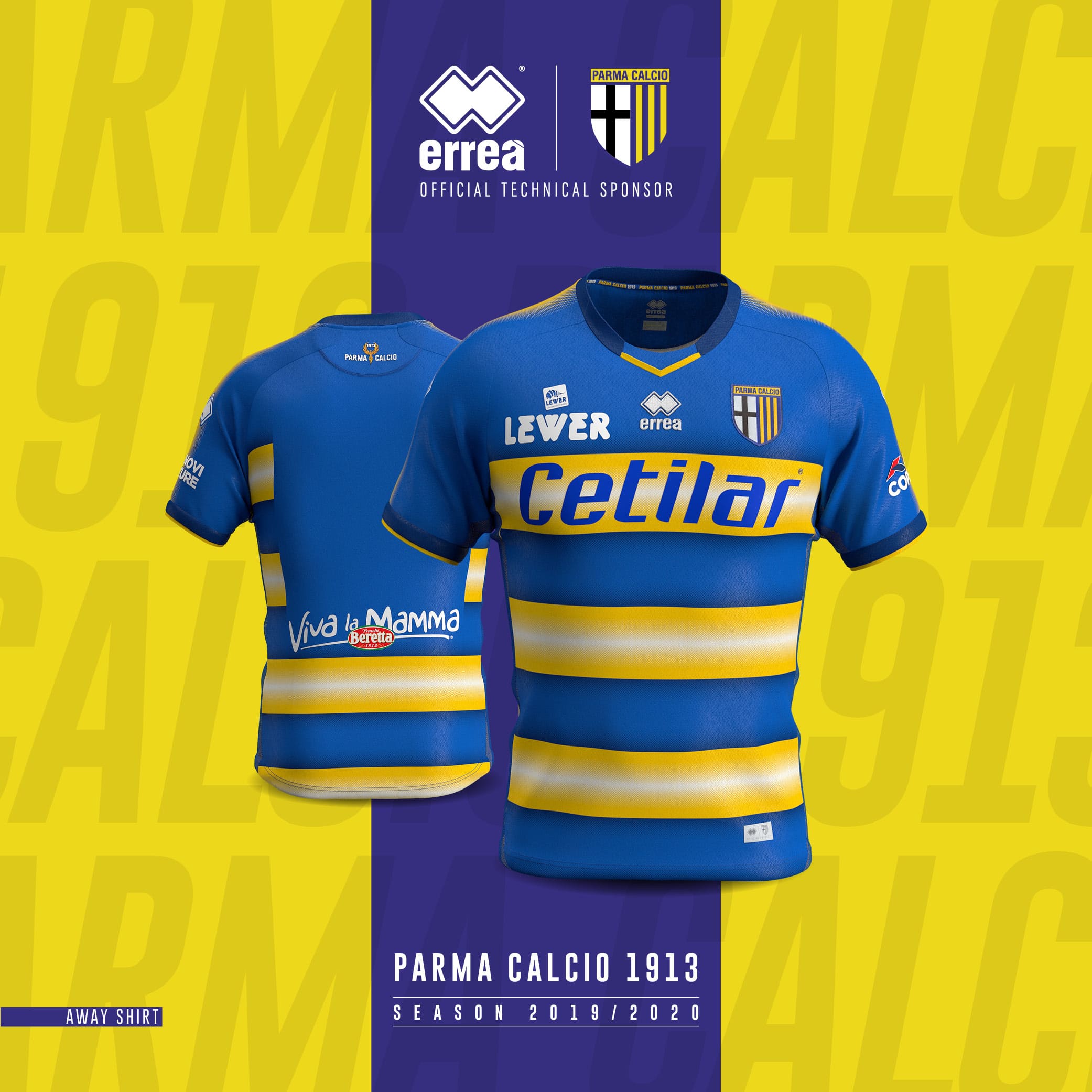 2019/20 away for Parma Calcio 1913 is unveiled!