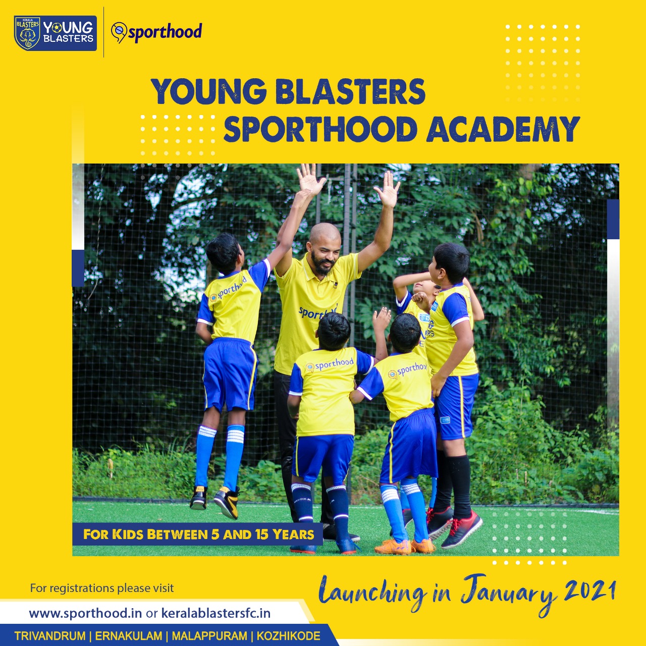 Kerala Blasters To Relaunch Young Blasters Sporthood Academy In January 2021