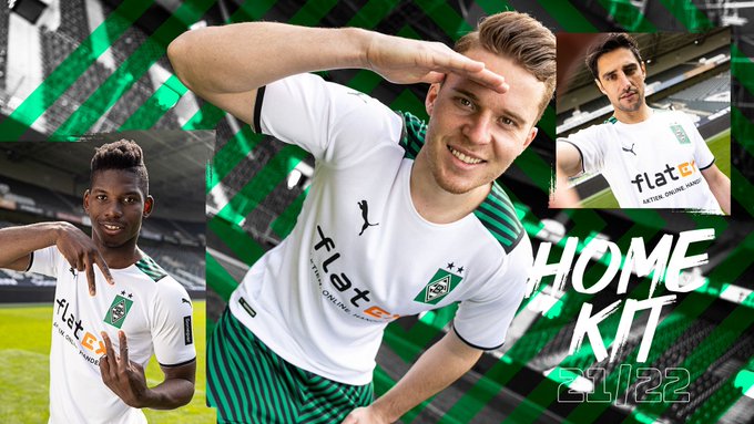 Borussia Mönchengladbach 2021/22 PUMA Away Kit - FOOTBALL FASHION
