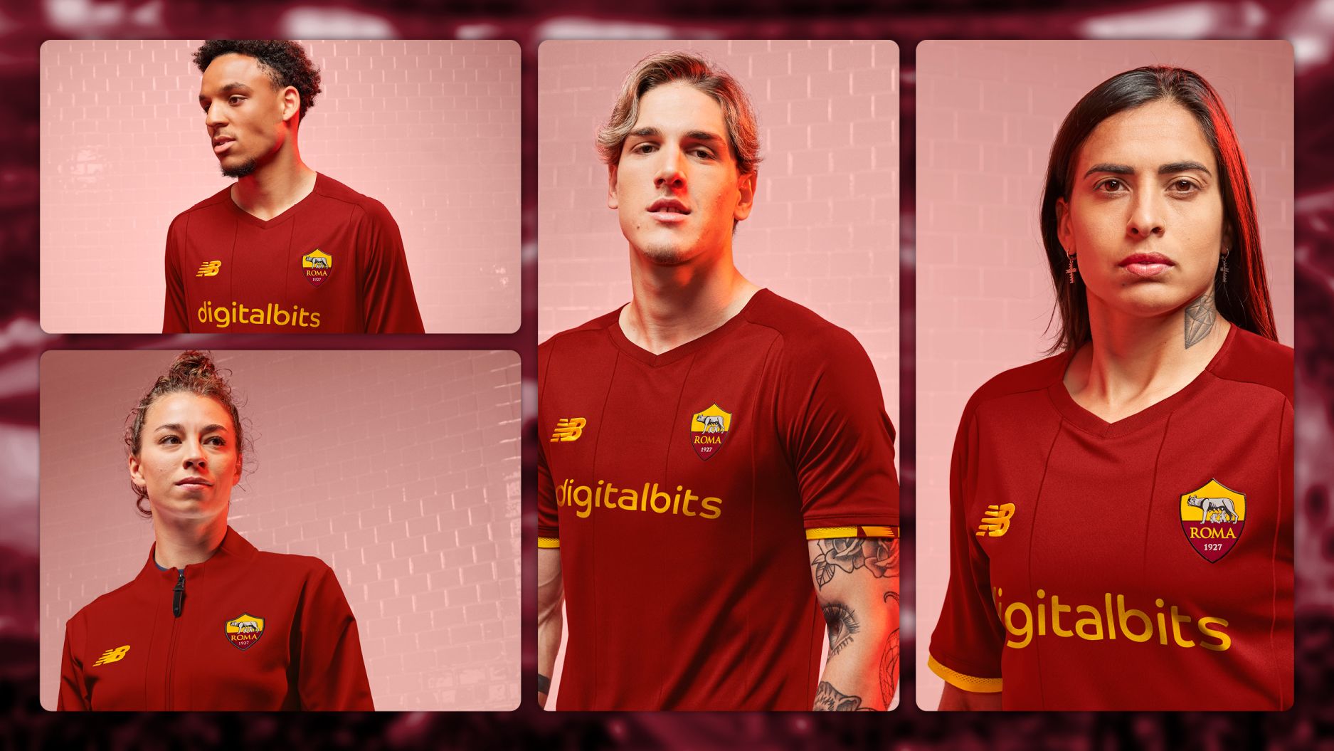 AS Roma launch first New Balance 2021/22 home kit!