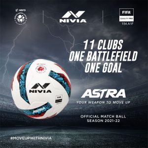 Official Ball Partner NIVIA unveils match ball for 2021/22 Indian