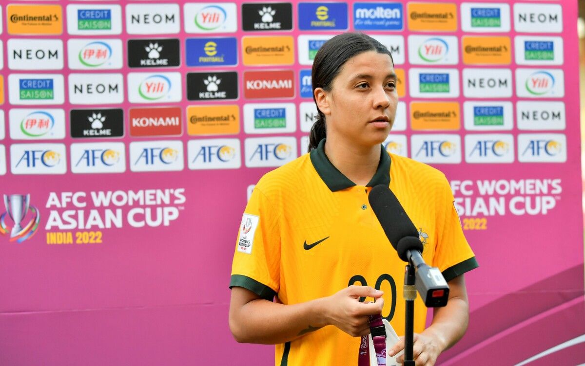 Australia's Sam Kerr issues message of support to India Women!