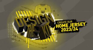 Fans can design the Borussia Dortmund home jersey for the 2023/24 season!
