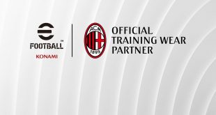 Konami becomes AC Milan’s first-ever official training wear partner!