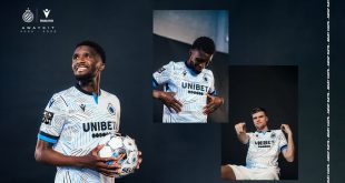Club Brugge’s new away kit by Macron gets an artistic touch!