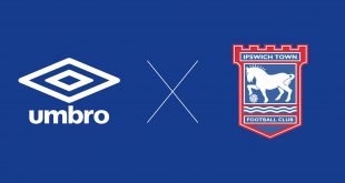 UMBRO named as new Ipswich Town kit supplier!