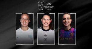 Top three nominees revealed for 2021/22 UEFA Women’s Player of the Year award!