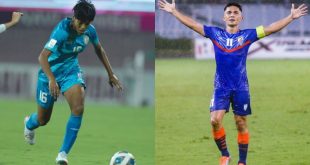 Manisha Kalyan & Sunil Chhetri named 2021-22 AIFF Footballers of the Year!