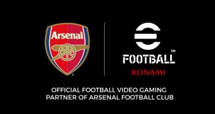 Arsenal FC extends partnership with Konami!