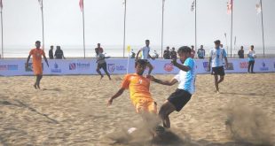Surat engulfed in AIFF’s National Beach Soccer Championship wave!