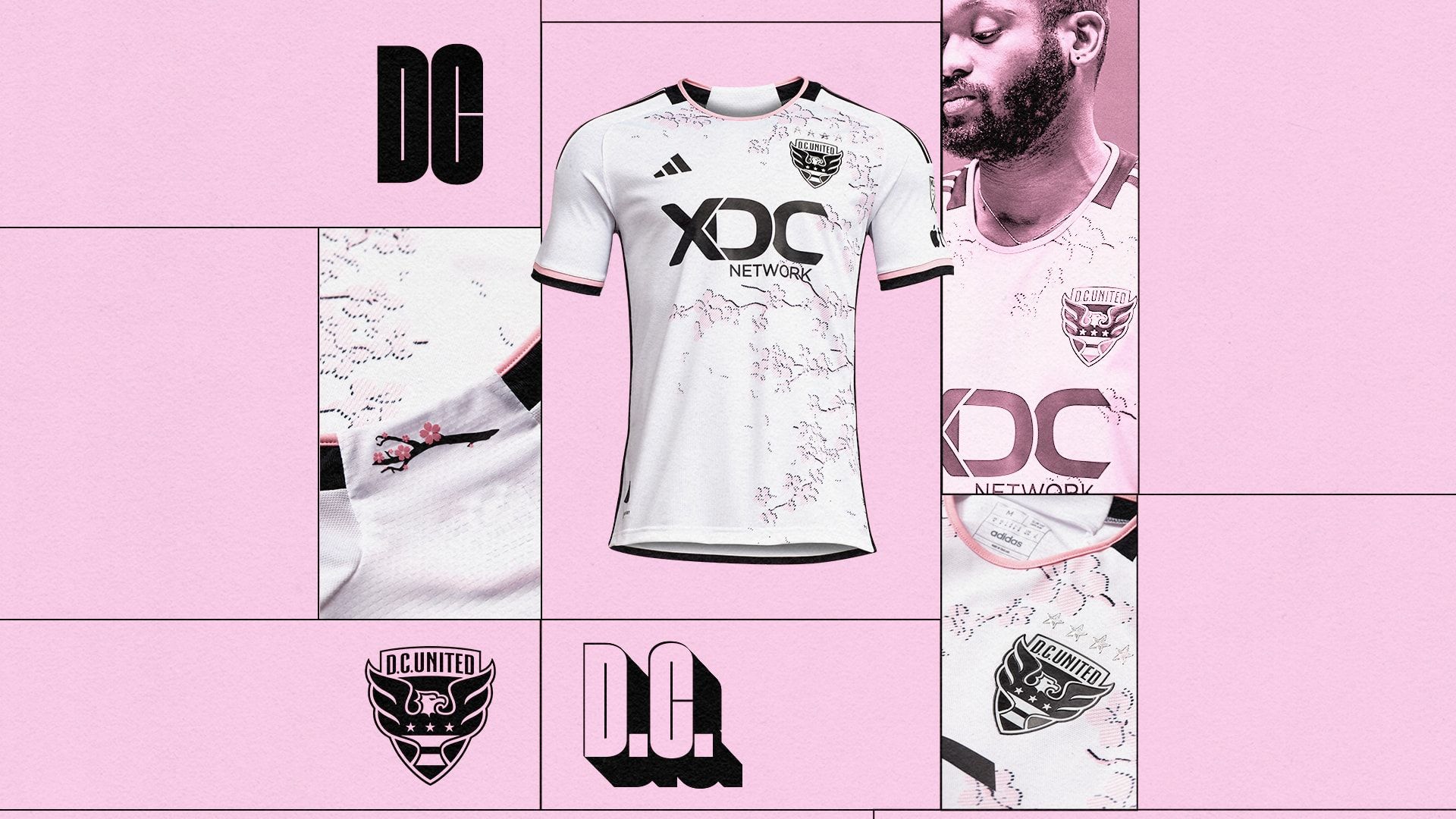 D.C. United Unveil New Exclusive adidas Cherry Blossom Kit Ahead of 2023  Season