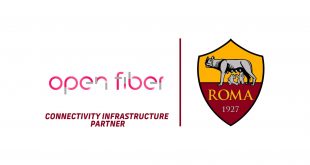Open Fiber becomes an AS Roma partner!