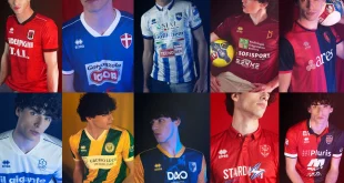 From North to South, Errea celebrates its ten teams that compete in Lega Pro!