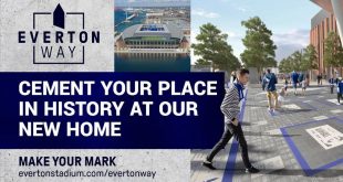 Everton FC launch Everton Way at new Stadium!