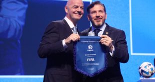 FIFA President congratulates South American football at CONMEBOL Congress!