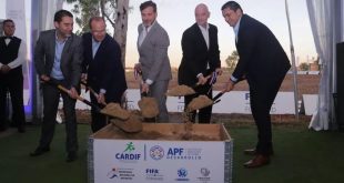 Gianni Infantino in attendance as Paraguay starts work on youth training centre!