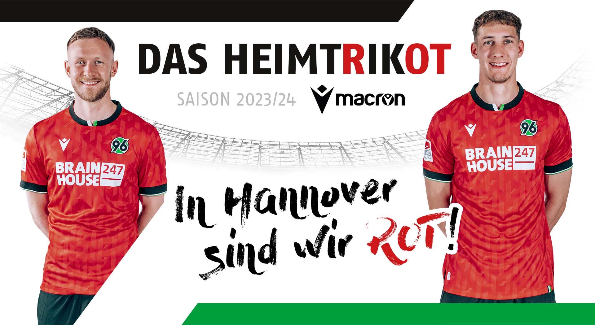 Kit With Message A geometric design & an anti-racism message on new Hannover 96 kit by ...