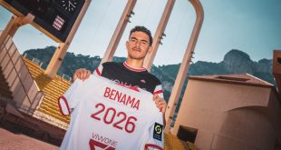 Mayssam Benama signs his first professional AS Monaco contract!