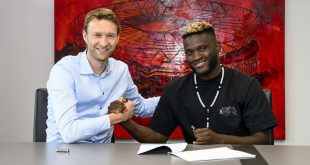 Bayer Leverkusen sign striker Victor Boniface!
