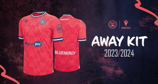 Geometric graphics & colour of coral for Udinese Calcio’s new Errea-made away kit!