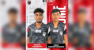 Youngsters Fredy Chawngthansanga & Shighil Nambrath join NorthEast United FC!
