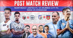 arunfoot/SportsKhabri: Candid Football Conversations #37 ISL-10 NorthEast United 1-2 Mumbai City, India 1-1 Myanmar!
