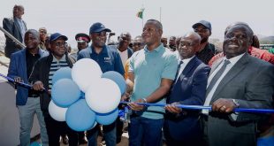 Zambia inaugurates stadium renovated with support of FIFA Forward funds!