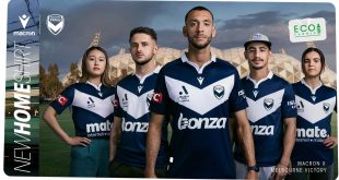 Architecture of Aami Park on new Melbourne Victory shirts by Macron!