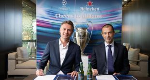 Heineken renews UEFA Champions League sponsorship!