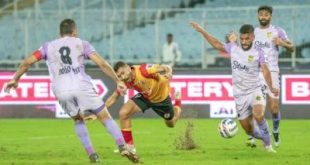 Hyderabad FC lose late at East Bengal FC!
