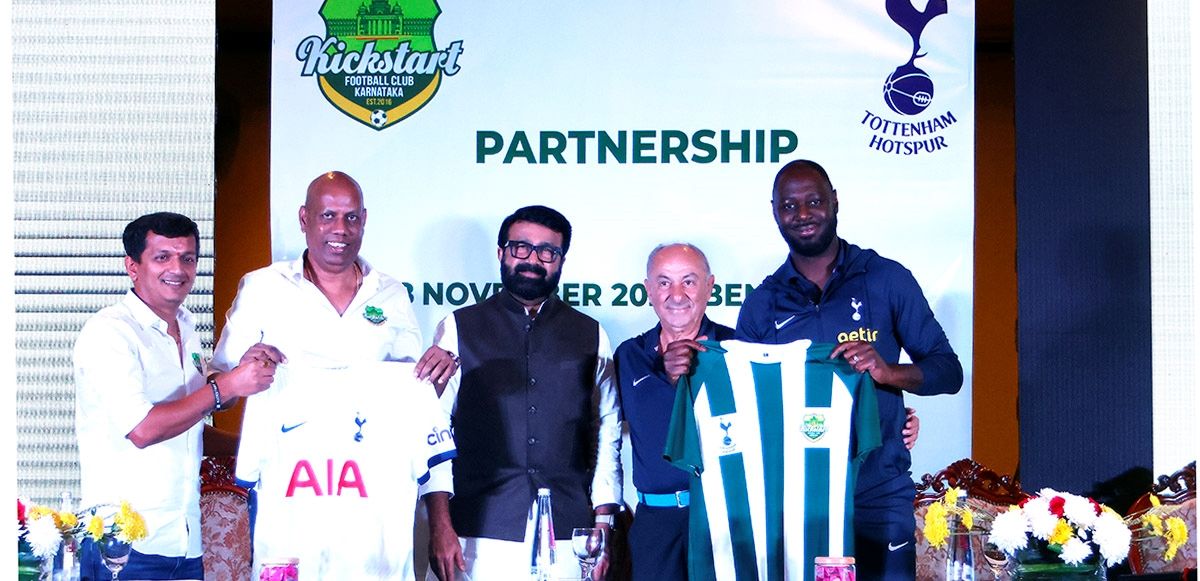 Tottenham Hotspur partners Kickstart FC in India!