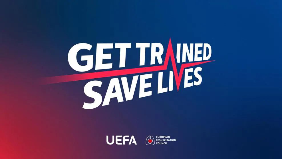 UEFA's Get trained, save lives campaign to educate football fans in CPR