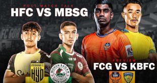 arunfoot/SportsKhabri: Candid Football Conversations #89 ISL Hyderabad FC vs Mohun Bagan SG, FC Goa vs Kerala Blasters!
