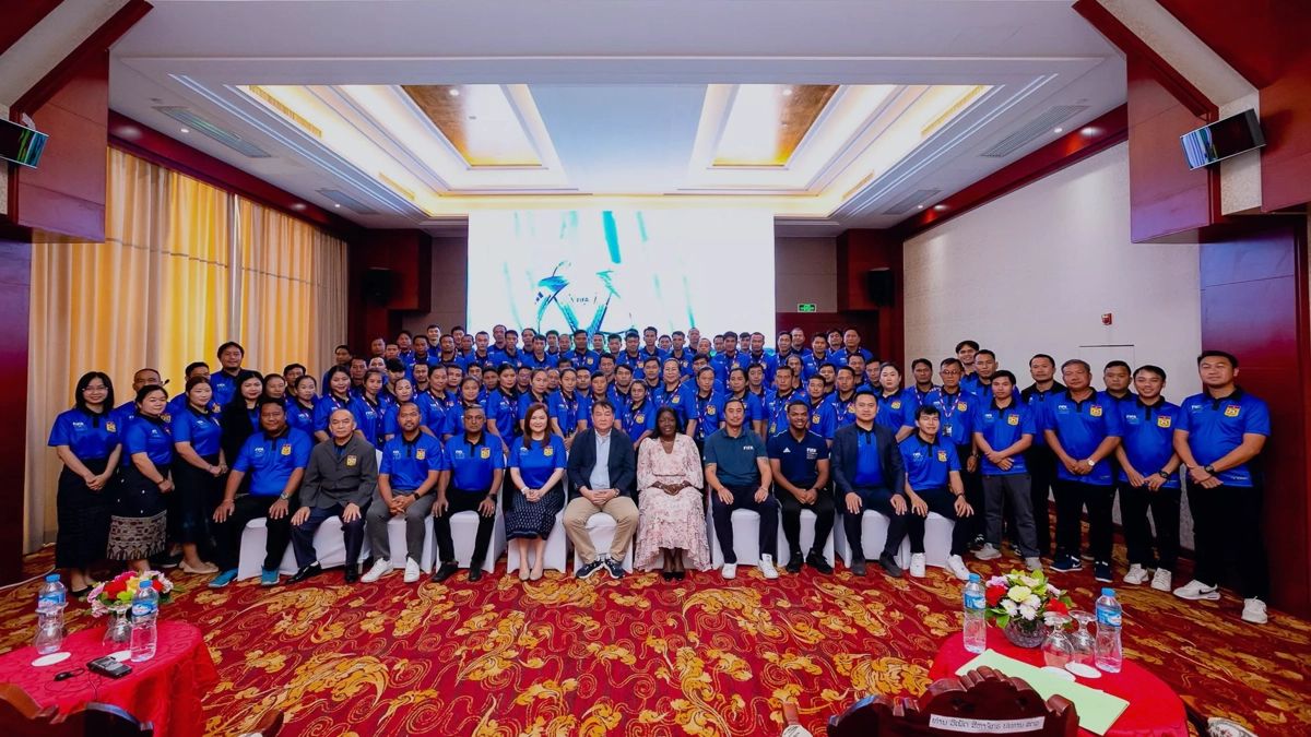 FIFA Football for Schools launches in Laos!