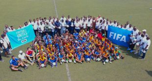 FIFA Football for Schools now active in half of member FAs after Sierra Leone launch!